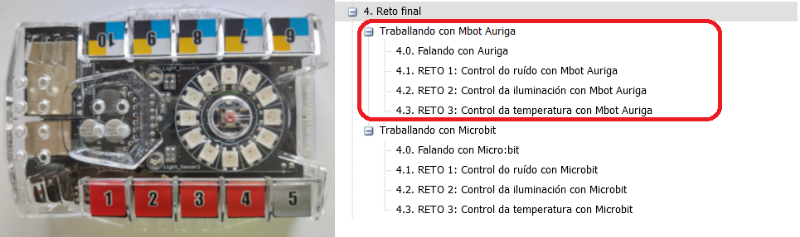 Imagen del proceso de borrado de la placa Microbit