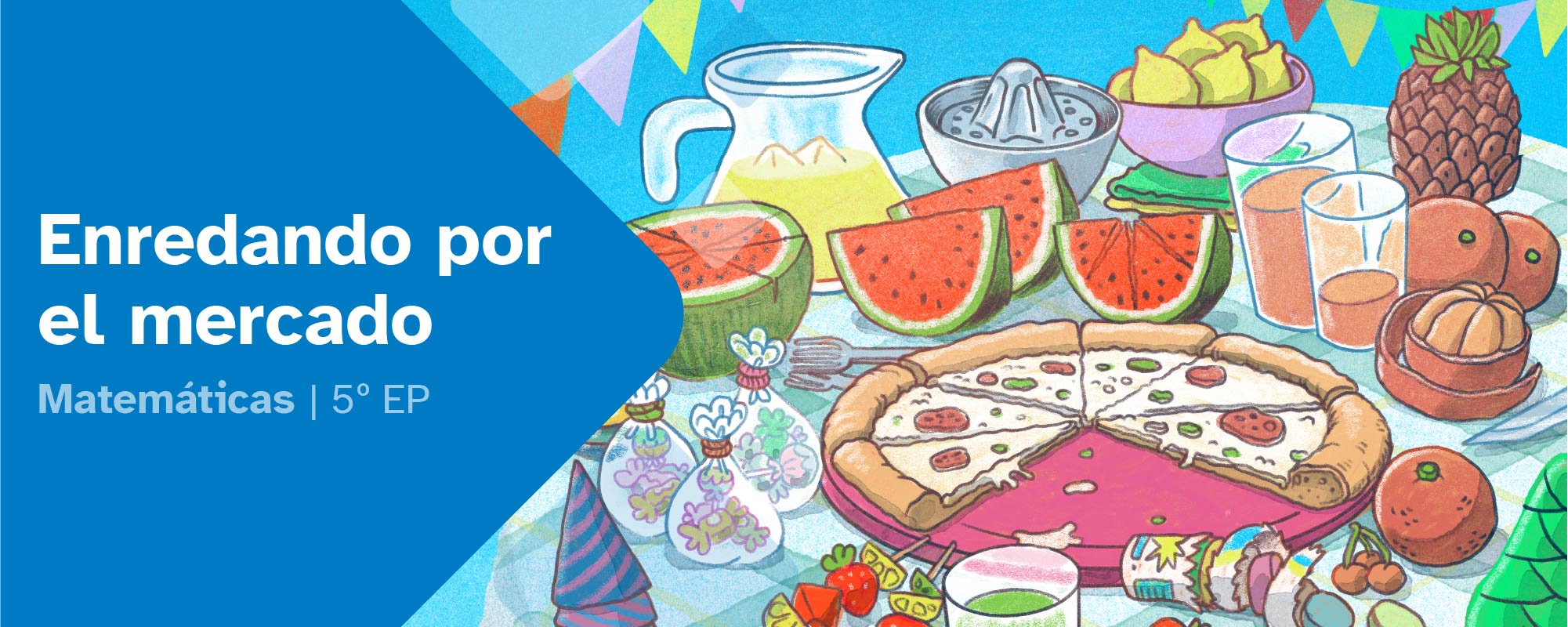 Portada UD 2 matemáticas 5º E.P.