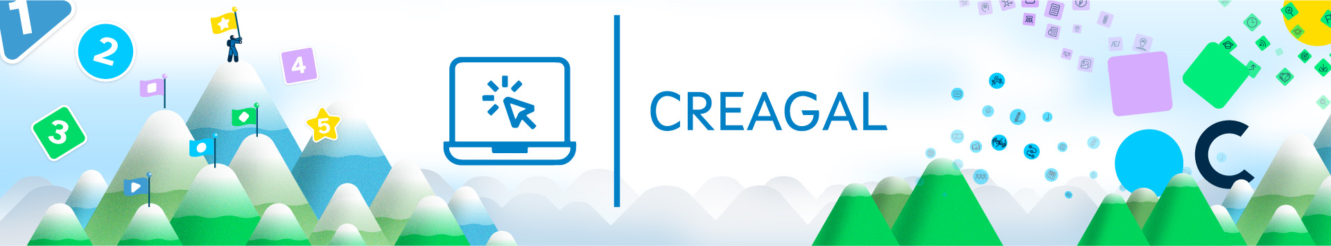 Banner proxecto cREAgal Banner do proxecto cREAgal