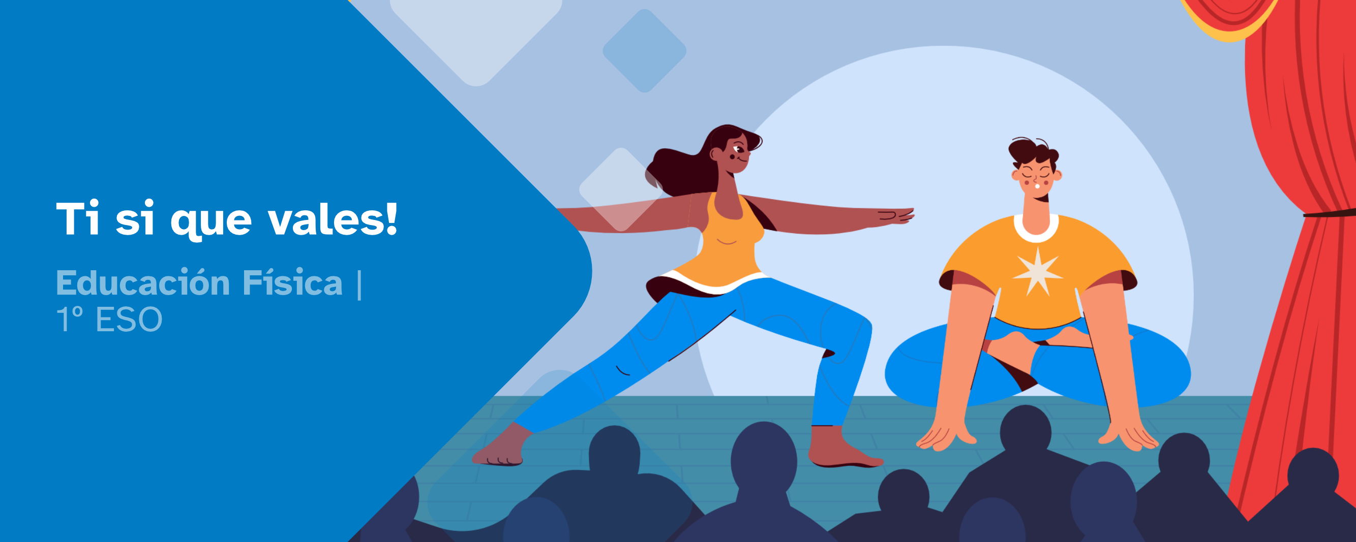 Portada REA Ti si que vales da área de Educación Física para 1º de ESO