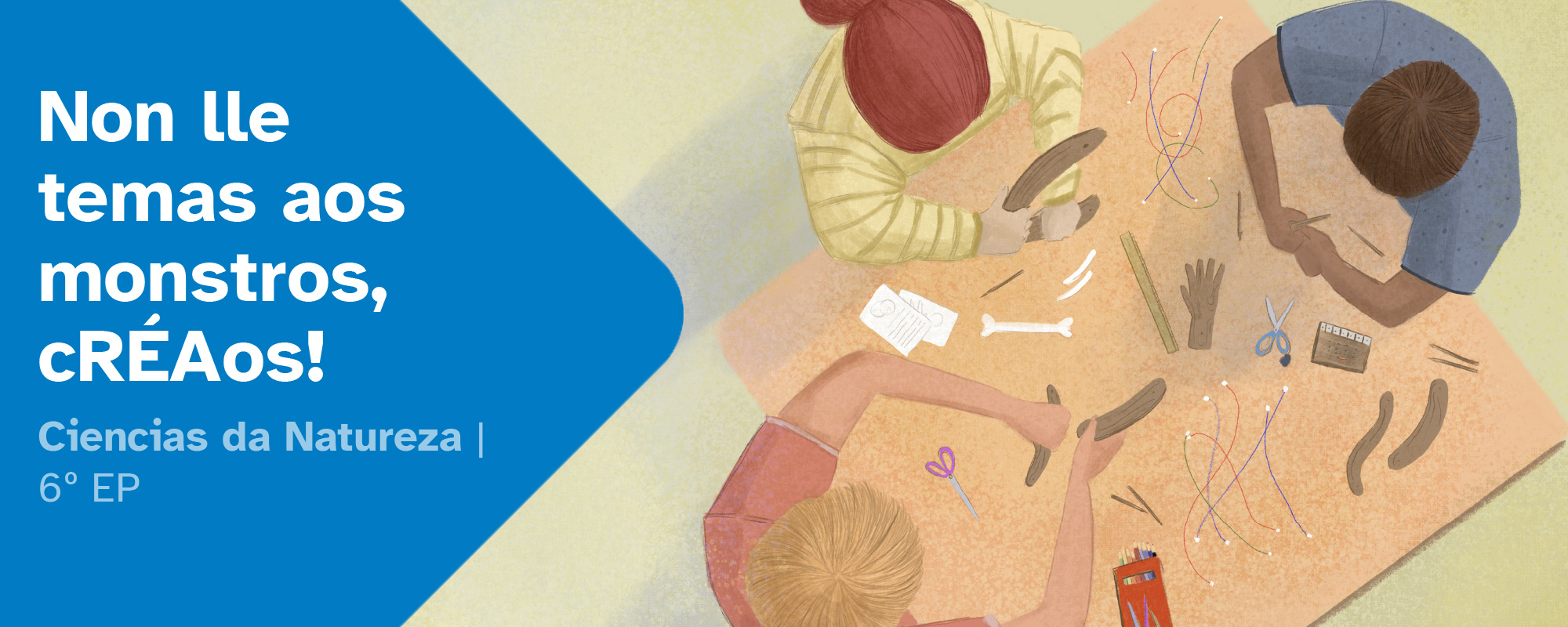 Imaxe portada 'Non lle temas aos monstros, cRÉAos!'