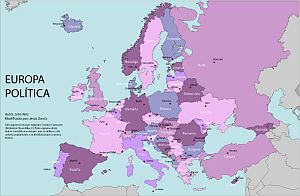 miniatura mapa europa