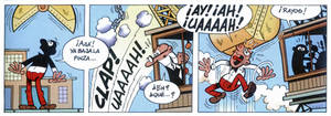 Viñeta de Mortadelo y Filemón