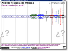 Xogo: Que s&eacute;culos abarcan as correntes e escolas musicais? &Aacute;brese nunha vent&aacute; nova.