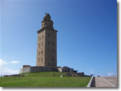 Torre de H&eacute;rcules, A Coru&ntilde;a.