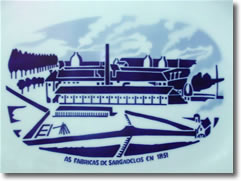 F&aacute;brica de Sargadelos en 1851