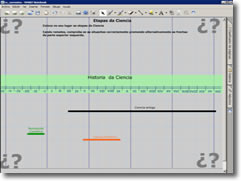 Ordena as etapas da Historia xeral da Ciencia. &Aacute;brese en vent&aacute; nova.