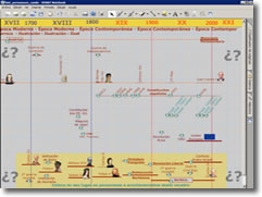 Coloca no seu lugar aos personaxes e acontecementos. &Aacute;brese en vent&aacute; nova.