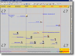 Coloca no seu lugar aos escritores. &Aacute;brese en vent&aacute; nova.