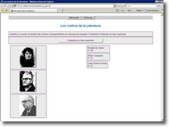 Quen &eacute; quen? Xoga a reco&ntilde;ecer os rostros dos escritores galegos.