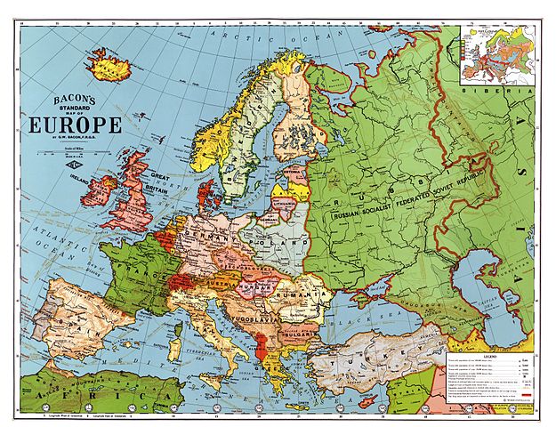 Europa en 1923