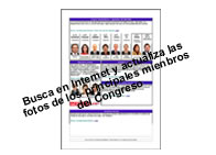 Busca en Internet y actualiza las fotos de los principales mienbros del Congreso. Se abre en ventana nueva.