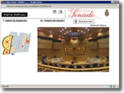 Acceso a la visita virtual al Senado. Abre ventana nueva. 