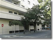 Imagen de la entrada de la Audiencia Nacional.