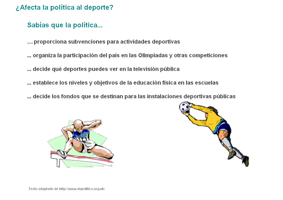 ¿Afecta la política al deporte?