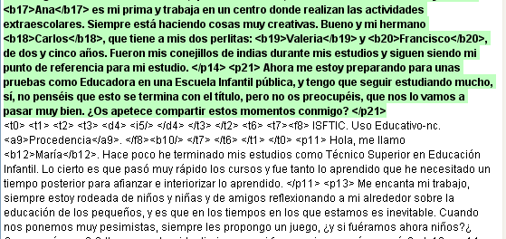 Traduciendo segmentos