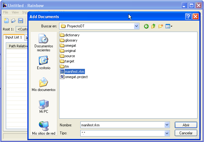 Desfiltrando las cadenas