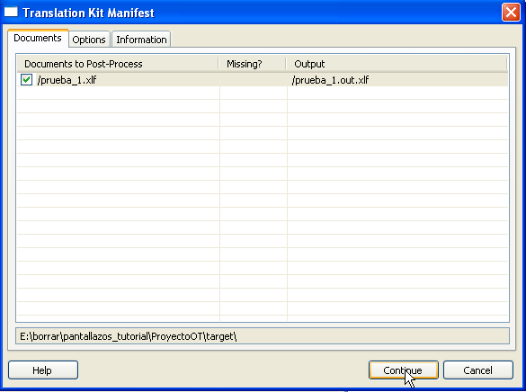 Desfiltrando contenidos