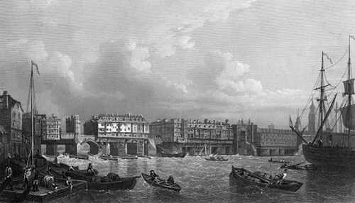 Antiguo punte de Londres, 1745