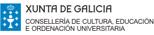 Logo Consellería de Cultura, Educación e O.U.
