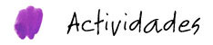 Actividades