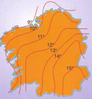 gradación climática
