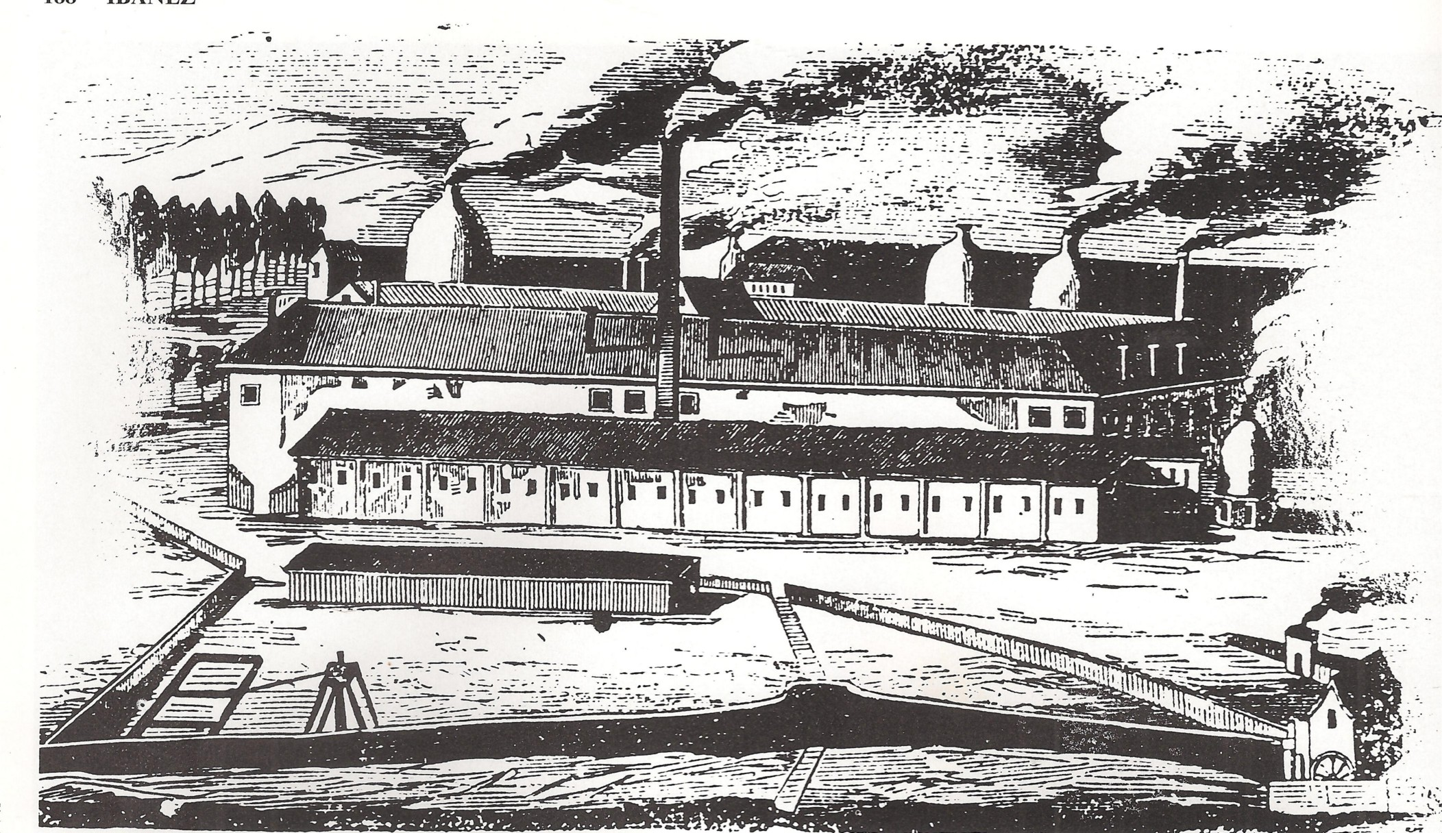 Factoría de Sargadelos. Gravado de 1851