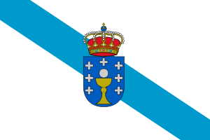 Bandeira oficial de Galicia Bandeira oficial de Galicia