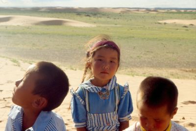 Rapazada en Mongolia Rapazada en Mongolia