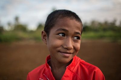 Rapaz en Tonga Rapaz en Tonga