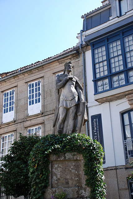 Fotografía de Afonso II en Santiago de Comostela