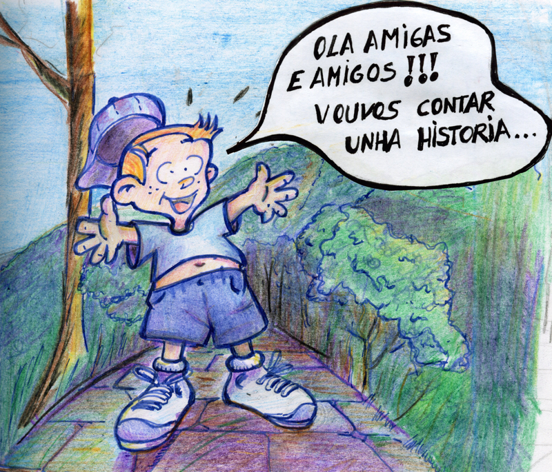 Paio saúdando ao alumnado