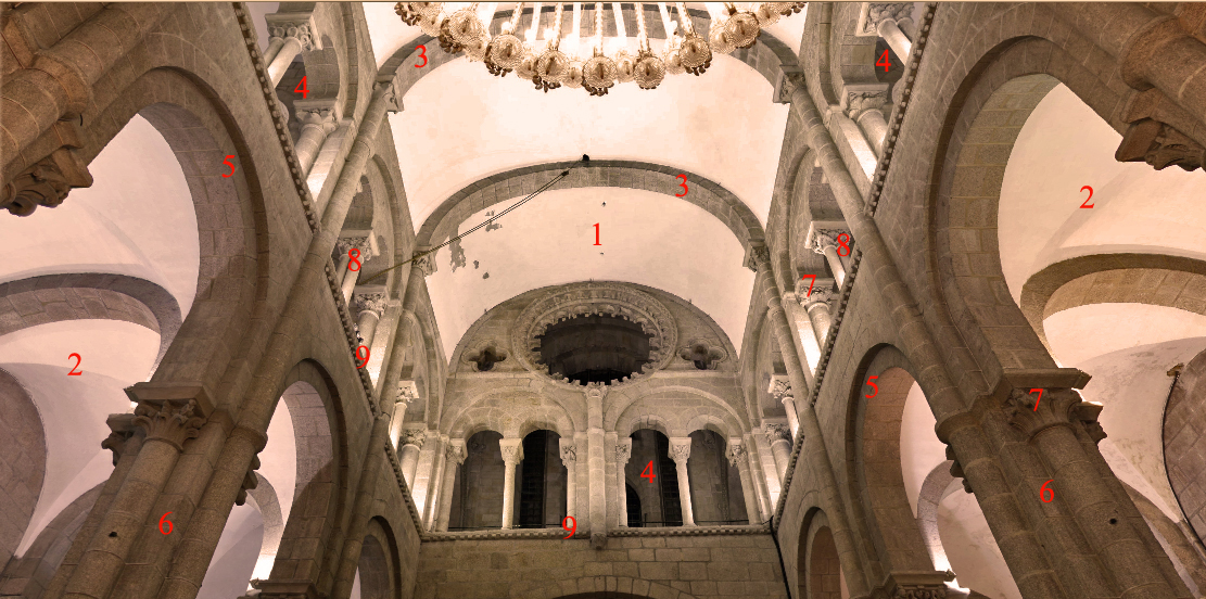 Estruturas nave central