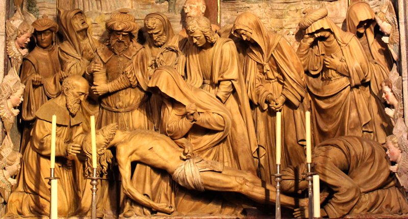 Retablo Perrín. Piedade