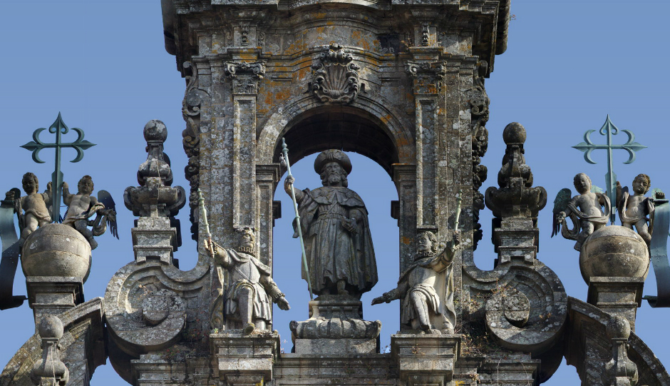 Obradoiro. Apóstolo Santiago