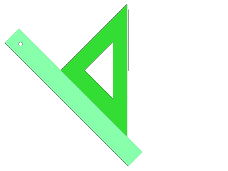 Dibujo del eje vertical Z