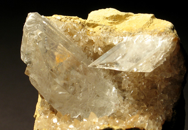 Foto de la piedra de mineral de yeso