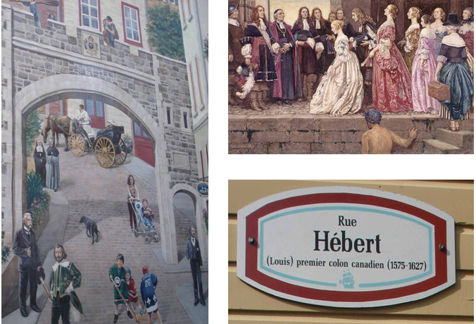 Image 2 : “Arrivée des filles du Roi”, par Eleanor Fortescue-Brickdale (Library and Archives Canada) [Domaine public], via Wikimedia Commons.