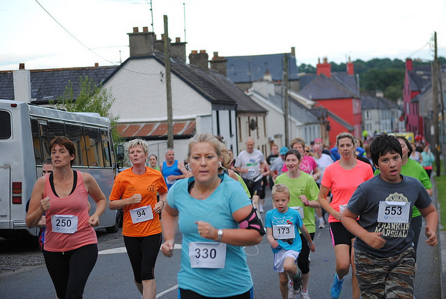 Castlepollard 5km 2014 - The Race Start