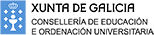 Logotipo da Xunta de Galicia. Consellería de Educación e Ordenación Universitaria