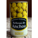 Olivas recheas de anchoa, Hacendado (1)