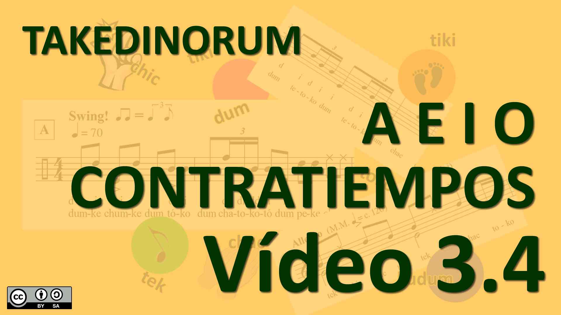 Vídeo 3.4 - aeio - contratiempos