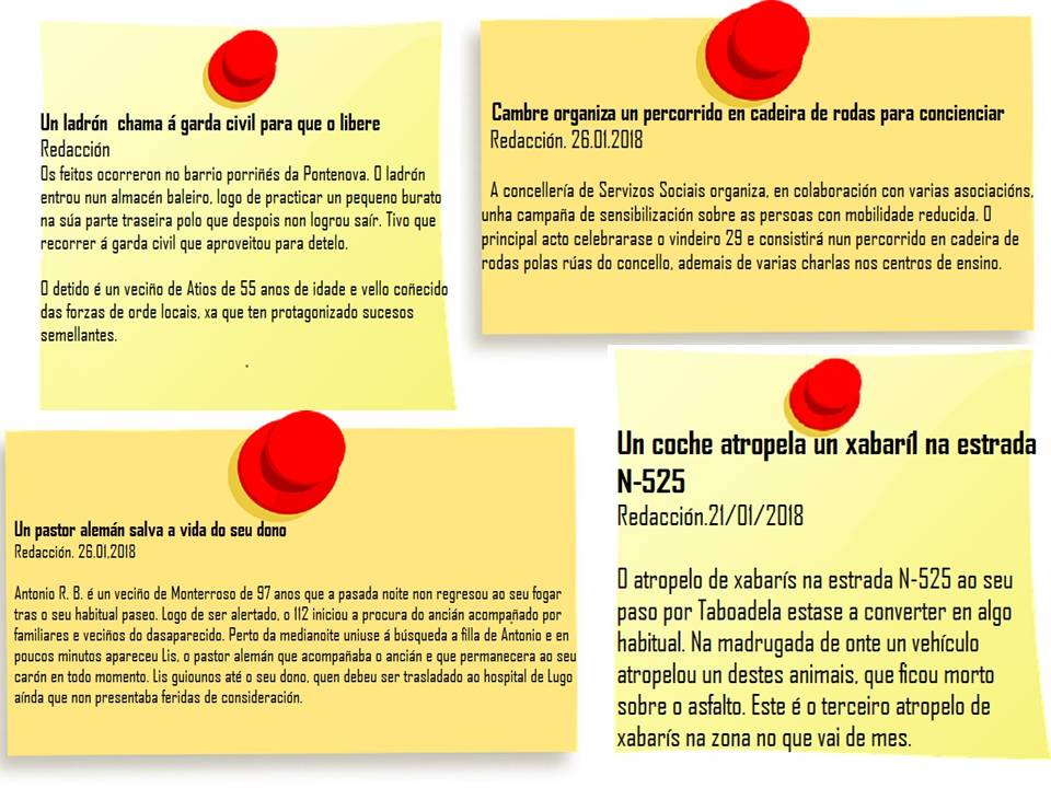 Breves noticias Breves noticias