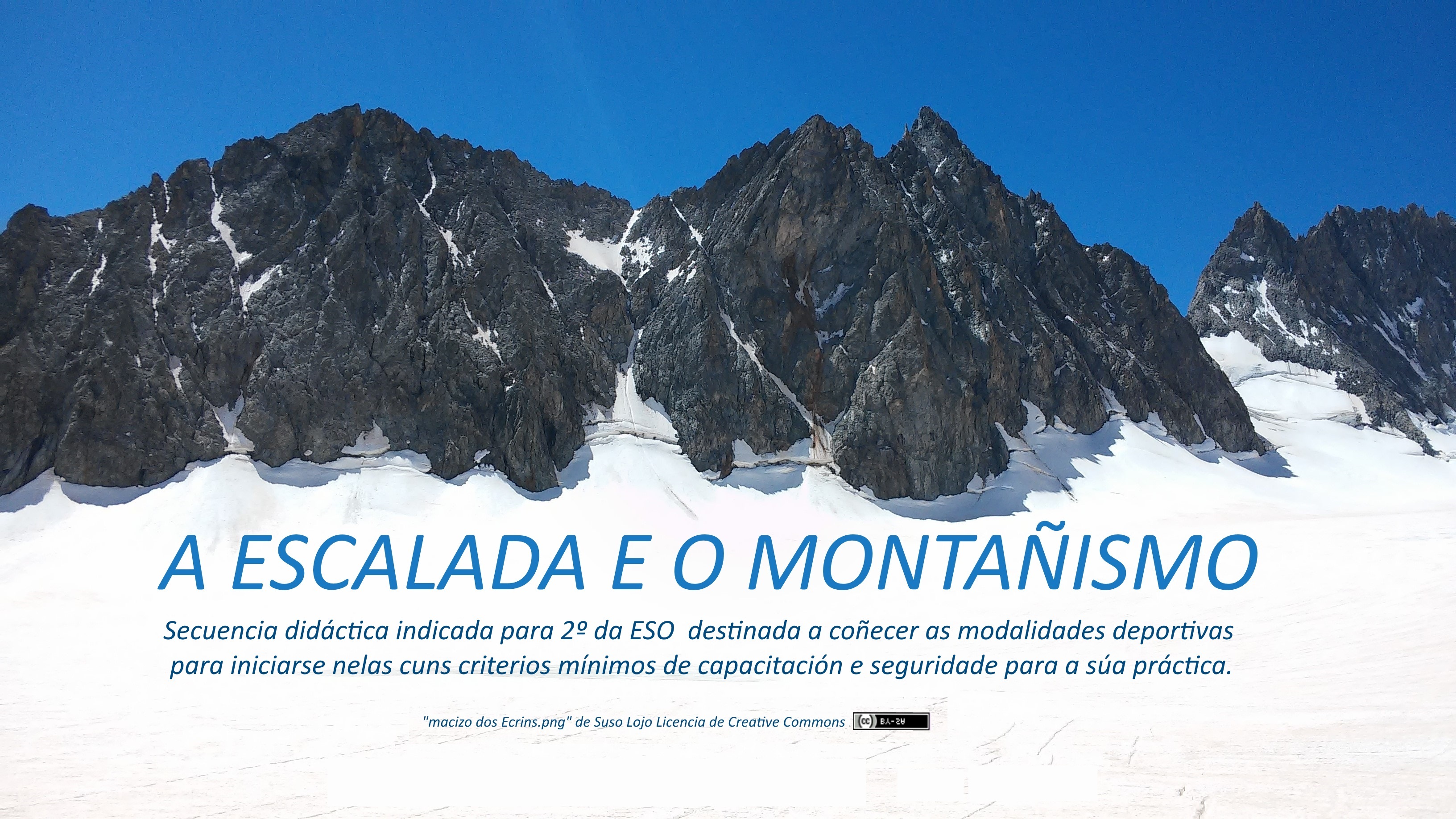 escalada e montañismo Macizo dos Ecrins nos Alpes franceses