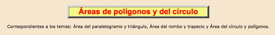 Problemas de áreas y perímetros de figuras planas Problemas de áreas y perímetros de figuras planas