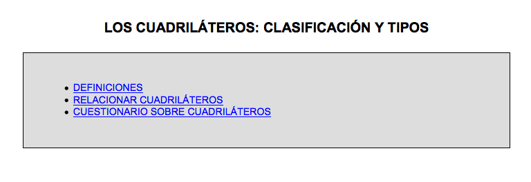 Cuadriláteros Cuadriláteros