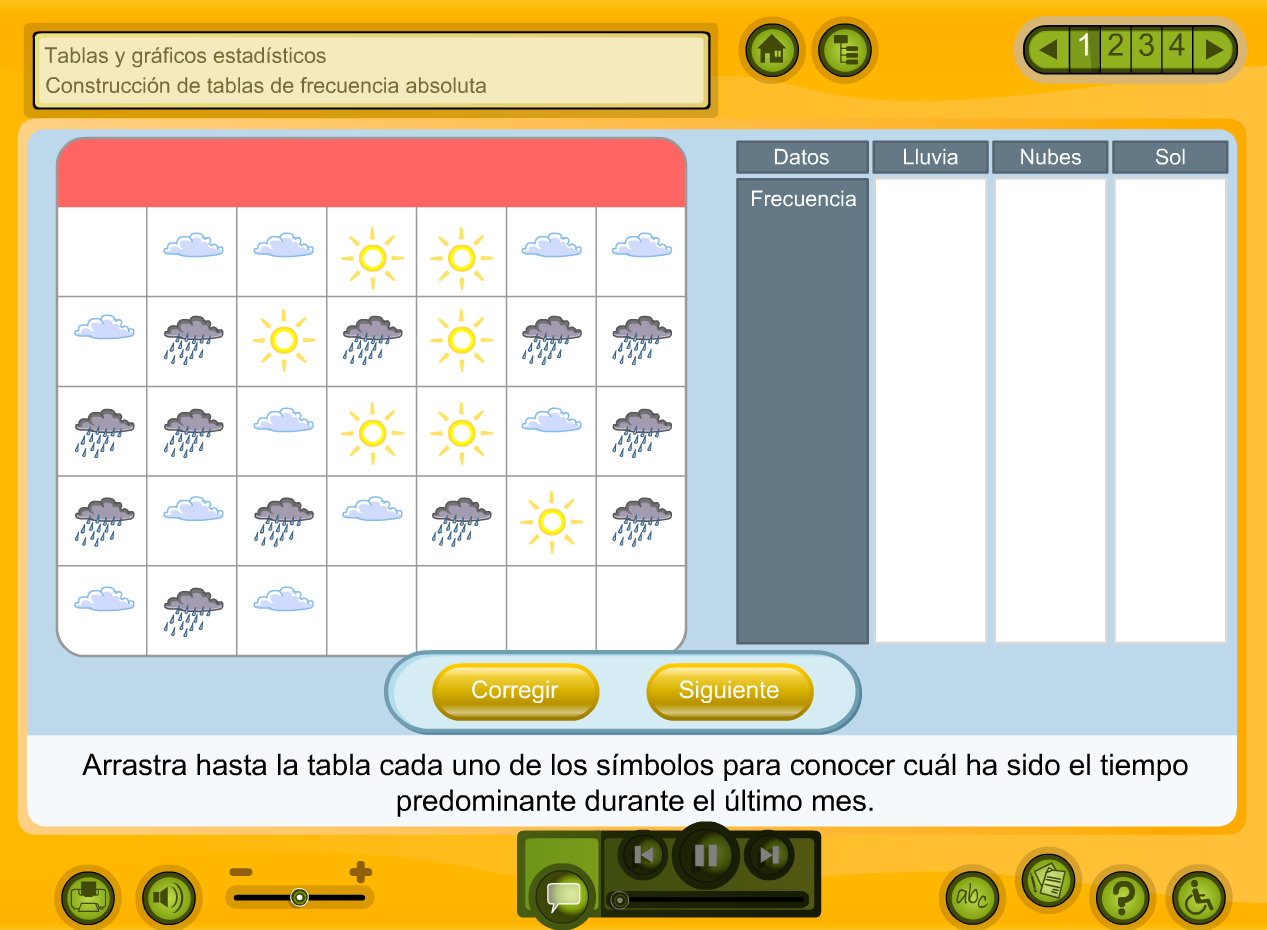 Construcción de tablas de frecuencia absoluta Construcción de tablas de frecuencia absoluta
