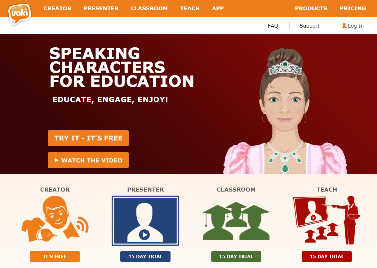 Voki Home Page vokihomepage