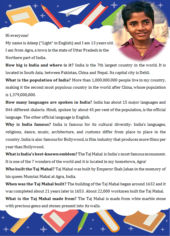 Welcome to India! Welcome to India!