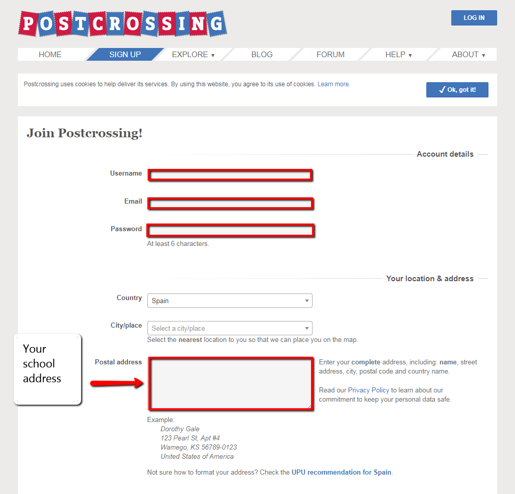 Postcrossing Postcrossing